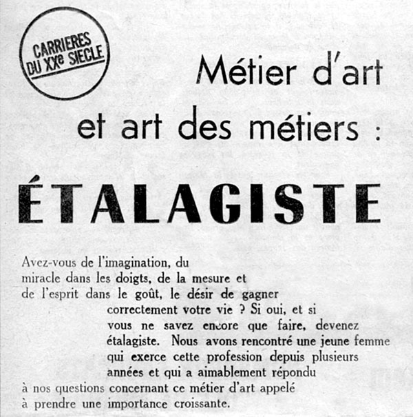 etalagiste